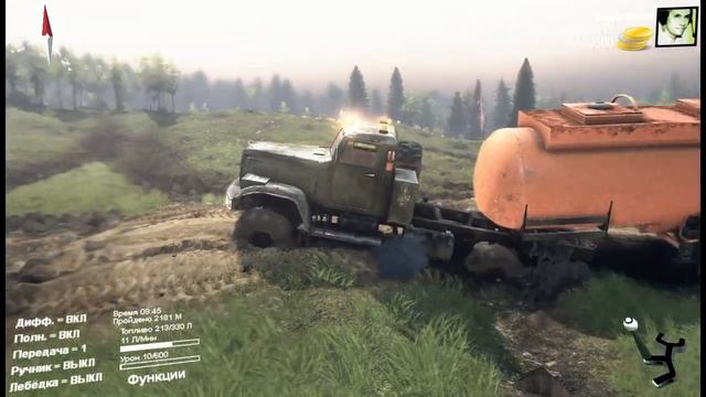 Стрим - ч51 SpinTires смотреть онлайн