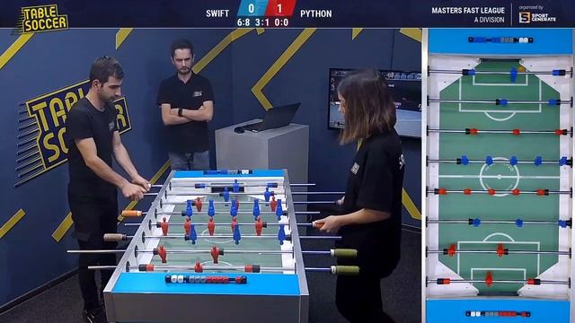Table Football | A.Kamalyan(SWIFT) -M.Sahakyan(PYTHON)| 20.01.2022 19:40(GMT+4) | MFL смотреть онлайн