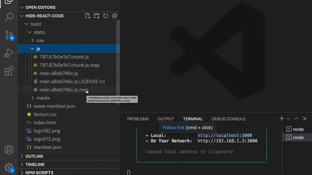 Hide ReactJS Code From Browser смотреть онлайн