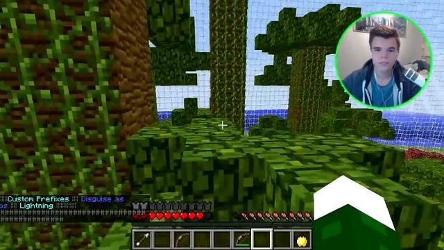Minecraft Hunger Games - Crazy Jungle Battle - (Minecraft Gameplay) смотреть онлайн