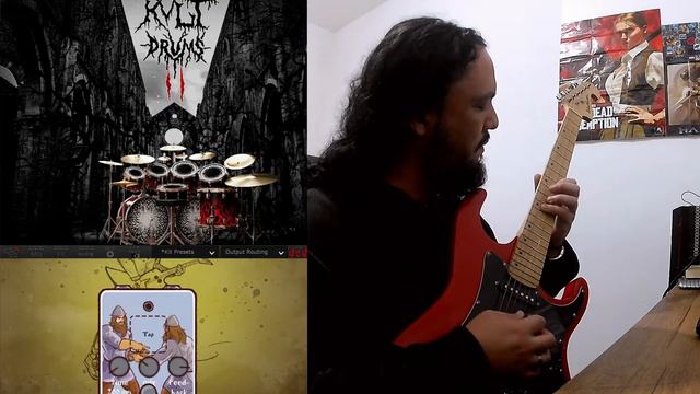 Washburn X7R Malagoli Zonda - Cornflower Audio Redcurrant Amp Sim (FREE) - KVLT Drums II Ugritone смотреть онлайн