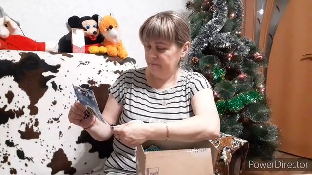 ???Ура мне ПРИШЛА НОВОГОДНЯЯ ☃️❄???? С ОРХИДЕЕЙ И КОРОВОЙ