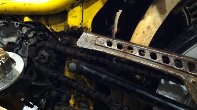 Yamaha Chappy lb80 overhaul pt 4 - air filter, left seal, chain adjustment, front wheel, etc. смотреть онлайн