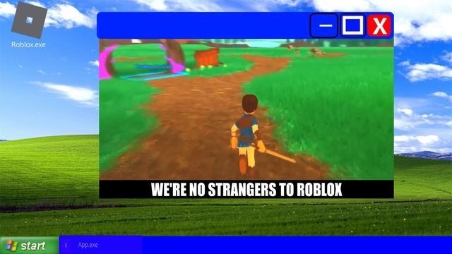 Download Roblox On Windows XP But It Have Rick Roll Virus #Roblox #rickroll #windowsxp