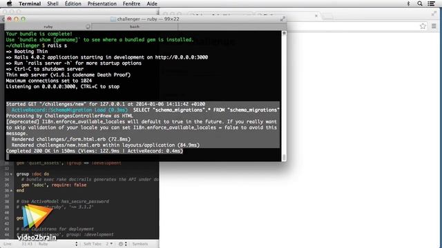 Tutoriel Ruby on Rails : Que sont les logs dans Rails ? | video2brain.com смотреть онлайн