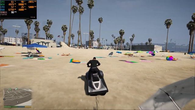 Grand Theft Auto V Redux - i9 9900KF/RTX 2070 Super (1080p) смотреть онлайн