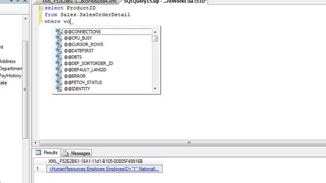 Chapter 10 - Section 07: For xml and Distinct Statements in SQL Server смотреть онлайн
