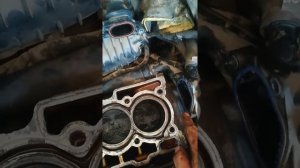 Пежо 308 EP6, снятие гбц, снятие выпускного коллектора, снятие термостата, термостат.