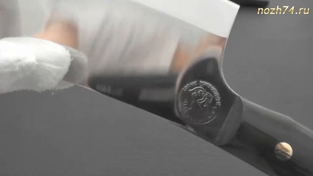 Топорик для мяса (Накладки иск камень, Х50CrMoV15) - nozh74.ru смотреть онлайн