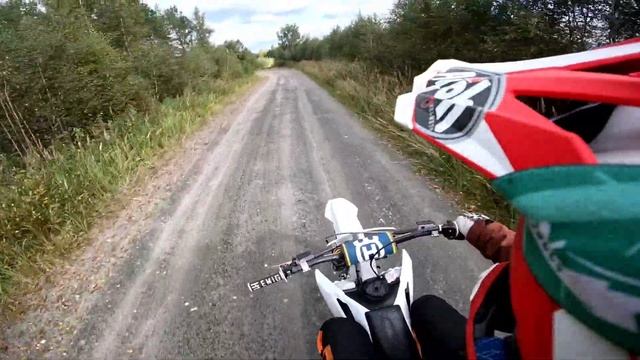 Husqvarna TC 125 // Hiekkateitä ja ajelua смотреть онлайн