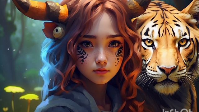 СКАЗКА на ночь.🐅. Девочка которая умела превращаются в животных. смотреть онлайн