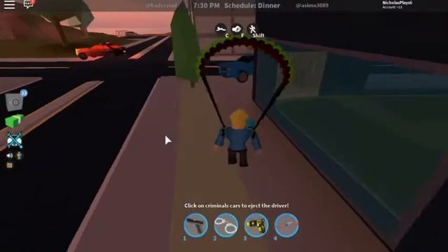 I am bad at arresting people / Roblox Jailbreak / Gamer Nicholas Plays смотреть онлайн