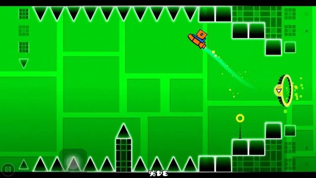 Geometry dash на IPhone часть 2 смотреть онлайн