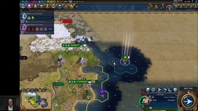 Sid Meier's Civilization VI, Australia, Game Master Dave Plays... (LL06) смотреть онлайн