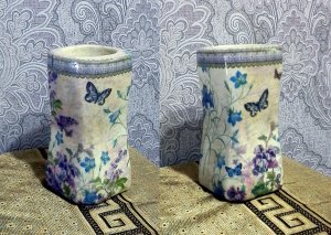 Ваза своими руками из банки от кофе