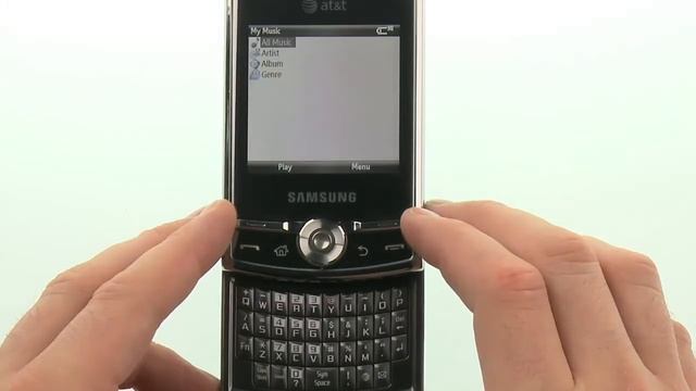 Play a Media File with the Samsung Propel Pro: AT&T How To Video Series смотреть онлайн