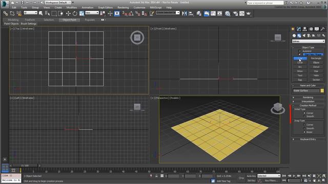 Creating Water Ripple Effects in 3ds Max - Part 1 - Setting the Scene смотреть онлайн