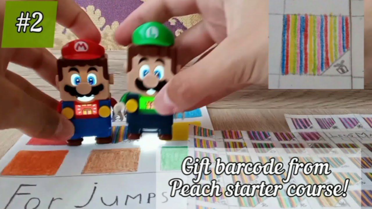Gift barcode from Peach starter course #shorts (Lego Super Mario Peach sets 2022) Part 2 of 21 смотреть онлайн