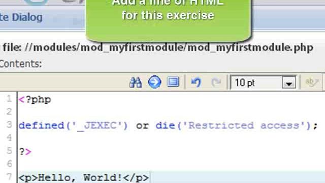 Joomla Module Development Intro Part 2 смотреть онлайн