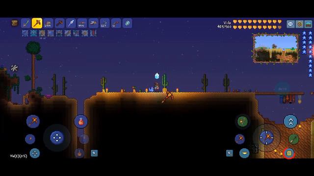 Función de los controles de Terraria 1.4 Android смотреть онлайн