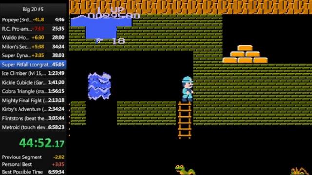 Super Pitfall any% (big20 #5 run) смотреть онлайн