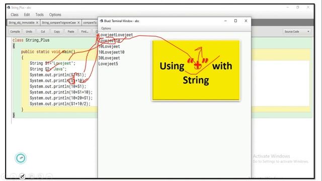 Java - String Handling || String Concatenation with "+" Operator || ICSE 10th Computer Application смотреть онлайн