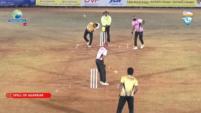 Ashish Agarkar Bowling ( Indian Malinga ) | Ratnagiri Champions Trophy смотреть онлайн
