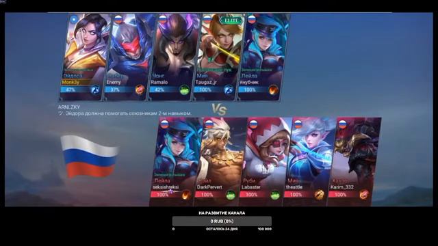 Mobile Legends - путь к Мифику! ч.2 смотреть онлайн