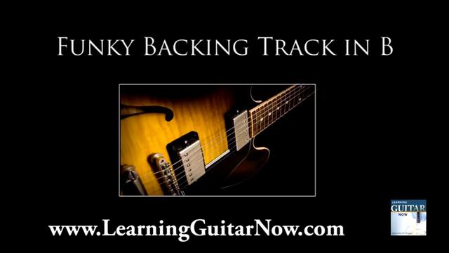 Funky Blues Backing Track in B смотреть онлайн