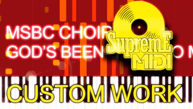 MSBC Choir - GOD’S BEEN GOOD TO ME (PRO MIDI FILE REMAKE) - "In the style of" смотреть онлайн