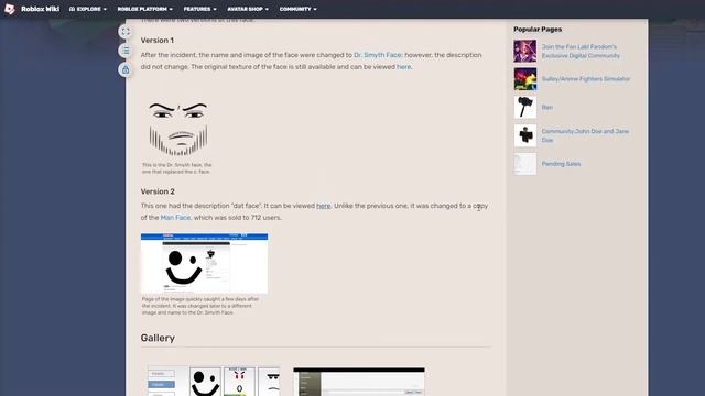 Does Stickmasterluke still have the Roblox C: Face? смотреть онлайн