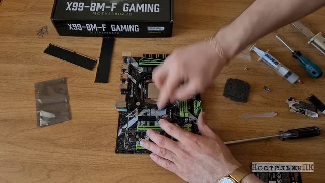 Сборка ПК AliExpress на HUANANZHI X99 8M-F 4900р!! смотреть онлайн