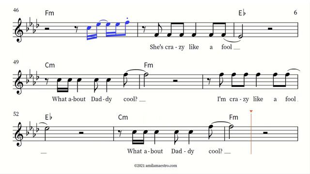 Daddy Cool - Boney M - AmilaPlay Transcription [Full] смотреть онлайн