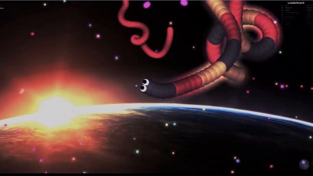 Slither io - SPACE MODE + CHALLENGE ACCEPTED смотреть онлайн