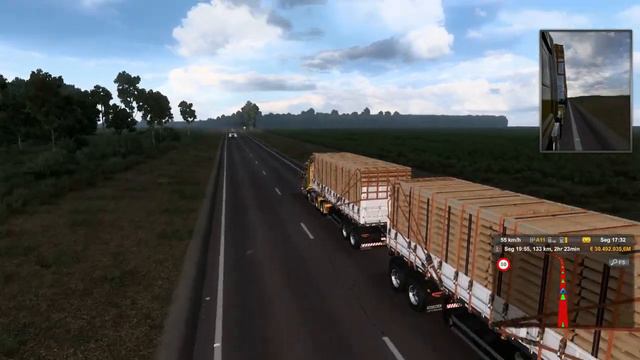 Testando novo Mercedes Atego 1728 no 9 eixos - #ets2 - #simulator - #gameplay смотреть онлайн