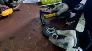 Yamaha RS VK Professional. Обслуживание задней ходовой