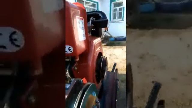 Дизельный минитрактор трактор с коробкой от Мт ДНЕПР УРАЛ К750. ПЕРЕЛОМКА смотреть онлайн