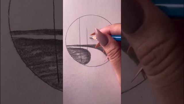 How to draw a landscape #art #landscape смотреть онлайн