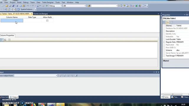 Creating SQL Database in Visual Studio смотреть онлайн
