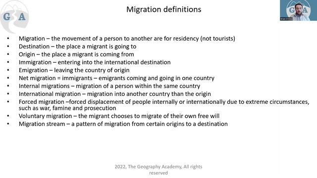 IGCSE Geography (CIE) - Migration смотреть онлайн