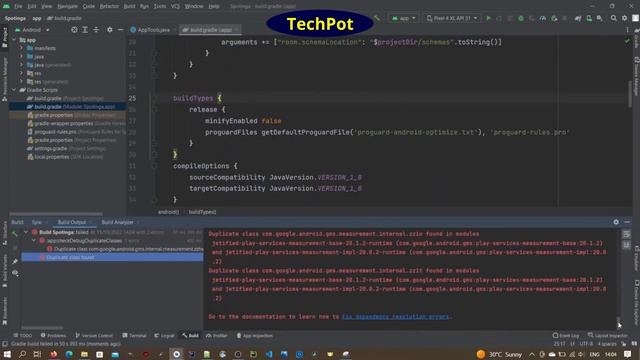 [Solved] A failure occurred while executing build gradle internal tasks CheckAarMetadataWorkAction смотреть онлайн