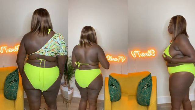 Plus Size Shein Try On Haul W/ Details 👙👙￼💃🏾 #SHEIN