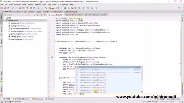 #35 Kotlin Android Tutorial | Bottom sheet смотреть онлайн