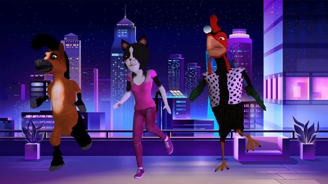 Шаффл на крыше 3D Танцы смотреть онлайн