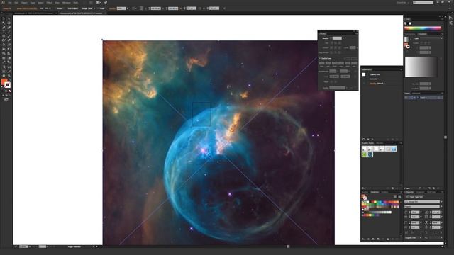 How to Make a Honeycomb Photo Grid in Adobe Illustrator Tutorial смотреть онлайн