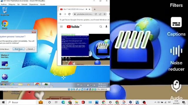 My Videos HAS BSOD VM! Virtualbox 6.1 20 смотреть онлайн