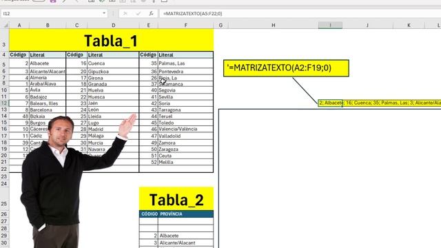FUNCIONES: Ordenar, Ajustarfilas, Dividirtexto y Matrizatexto en Excel смотреть онлайн