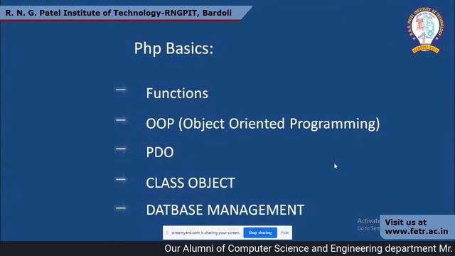 Complete Solutions For Web Development: PHP And Database Management