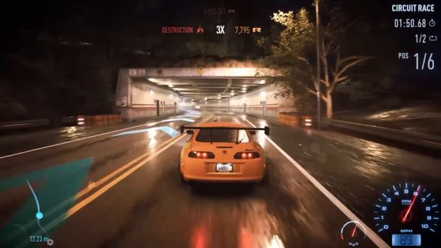 Need For Speed 2015: Fast And The Furious Brian's Supra Car Surprise! смотреть онлайн