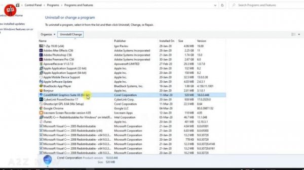 How to uninstall corel draw x8 completely,Coreldraw ko uninstall kaise kare,#uninstall #corel draw